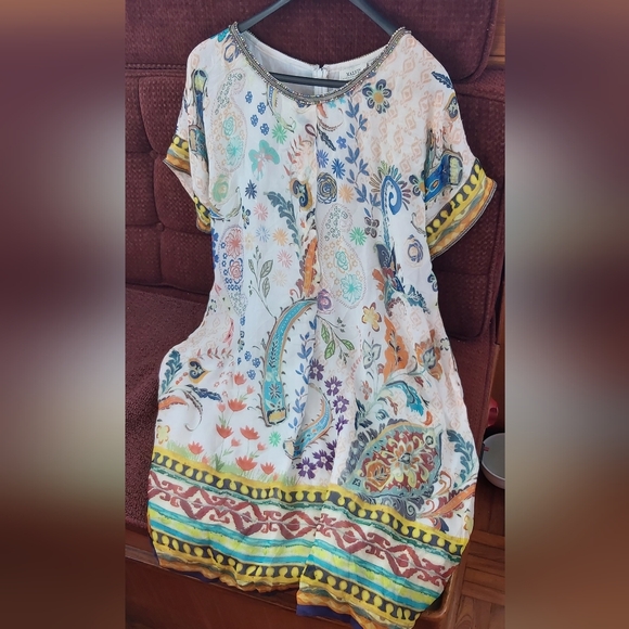 Malvin bohemian multicolor dress - Picture 8 of 11